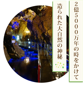 2億5000マン年の時をかけて作られた大自然の神秘